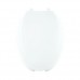 Centoco 820TM-001 Plastic Elongated Toilet Seat with Open Front  White - B001F6U4F4